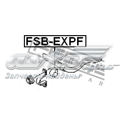 Купити FSBEXPF Febest Подушка стабілізатора передня