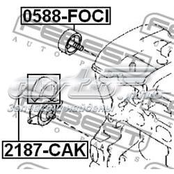 Натяжний ролик 2187CAK Febest