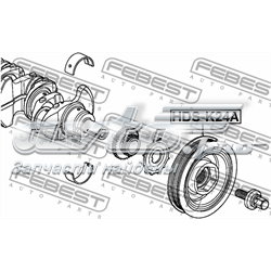 Шків колінвала HDSK24A Febest