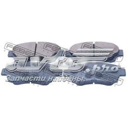 Купити 0101MCV20F Febest Колодки гальмівні передні, дискові