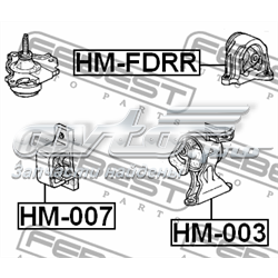 Купити HMFDRR Febest Задня опора двигуна