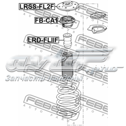Опора амортизатора переднього LRSSFL2F Febest