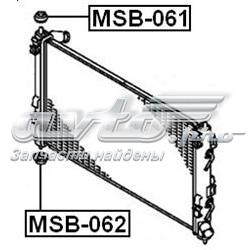MSB061 Febest подушка кріплення радіатора верхня