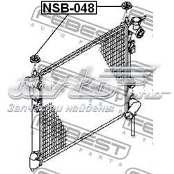 NSB048 Febest подушка кріплення радіатора верхня