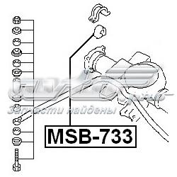 MSB733 Febest втулка стабілізатора заднього