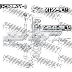 Подушка амортизатора переднього Febest CHSSLAN