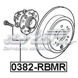 Задня маточина 0382RBMR Febest