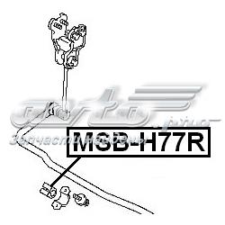 Гумка заднього стабілізатора Febest MSBH77R
