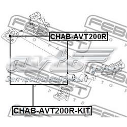 Сайлентблок задньої балки CHABAVT200RKIT Febest