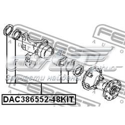 Купити DAC38655248KIT Febest Сальник задньої маточини, зовнішній
