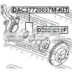 Комплект підшипник маточини передньої Febest DAC37720037MKIT ціна, від 27.23 USD