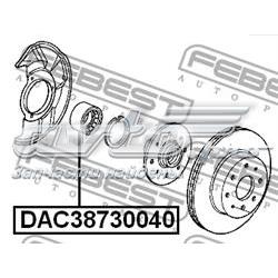 Підшипник маточини Febest DAC38730040