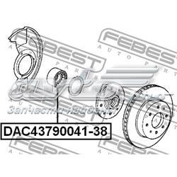 Підшипник маточини Febest DAC4379004138