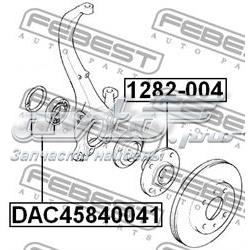 DAC45840041 Febest Підшипник маточини передньої