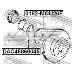 Підшипник ступиці DAC45860045 Febest