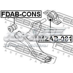 Сайлентблок переднього важеля FDABCONS Febest