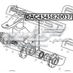 Підшипник ступиці пер/зад Febest DAC4345820037