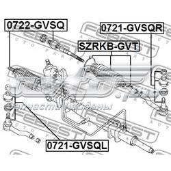 Тяга рульова Febest 0722GVSQ