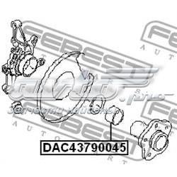 Задній підшипник Febest DAC43790045