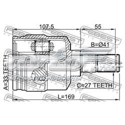 Купити XX495052EA90 Market (OEM) Граната внутрішня, передня, ліва