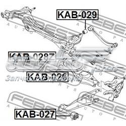 Сайлентблок заднього поздовжнього важеля, передній KAB027 Febest
