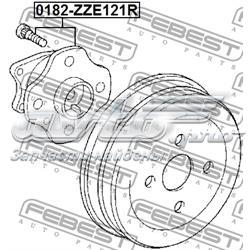 Задня маточина 0182ZZE121R Febest