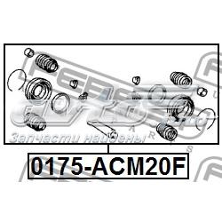 Ремкомплект переднього супорту 0447944020 Toyota