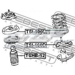 TSI100D Febest проставка (гумове кільце пружини передньої, нижня)