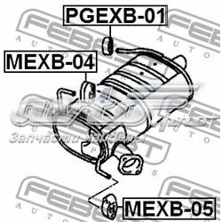 Подушка кріплення глушника Febest MEXB05