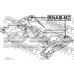RNABM2 Febest Подушка передньої балки