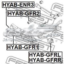 Сайлентблок заднього поперечного важеля HYABGFR2 Febest