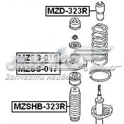 Пильник амортизатора заднього MZSHB323R Febest