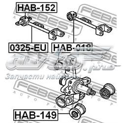 Купити HAB149 Febest Сайлентблок цапфи задньої