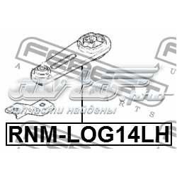 Купити RNMLOG14LH Febest Задня опора двигуна