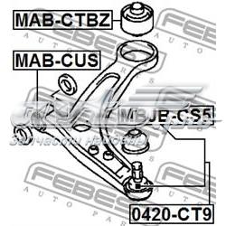 Сайлентблок переднього важеля MABCTBZ Febest