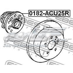 Задня маточина 0182ACU25R Febest