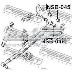 NSB046 Febest Сайлентблок ресори, задній