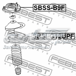 Купити SBSSB9F Febest Опора амортизатора переднього