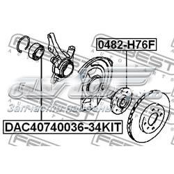 Підшипник маточини Febest DAC4074003634KIT