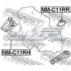 NMC11RH Febest подушка (опора двигуна, права)