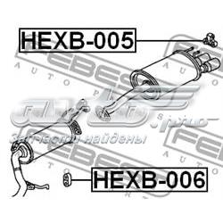 Кріплення глушника заднє Febest HEXB005 ціна, від 4.52 USD