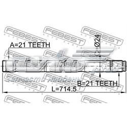 Привід правий Febest 0212QG15RH