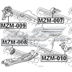 Подушка (опора) двигуна, права MZM009 Febest