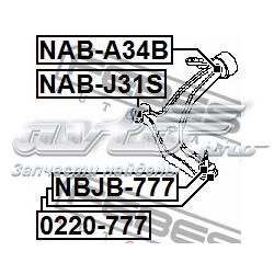 Сайлентблок переднього важеля NABA34B Febest
