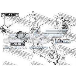 Натяжний ролик 0587BK Febest