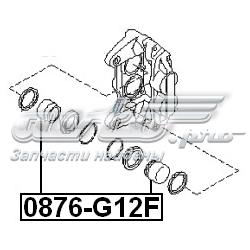 Поршень супорту гальмівного, переднього 0876G12F Febest