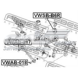 Купити VWAB018 Febest Сайлентблок заднього поперечного важеля, зовнішній