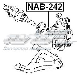 Сайлентблок цапфи задньої Febest NAB242 ціна, від 1.62 USD