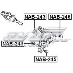 Сайлентблок цапфи задньої NAB244 Febest