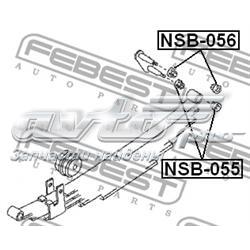 Сайлентблок ресори, задній Febest NSB055